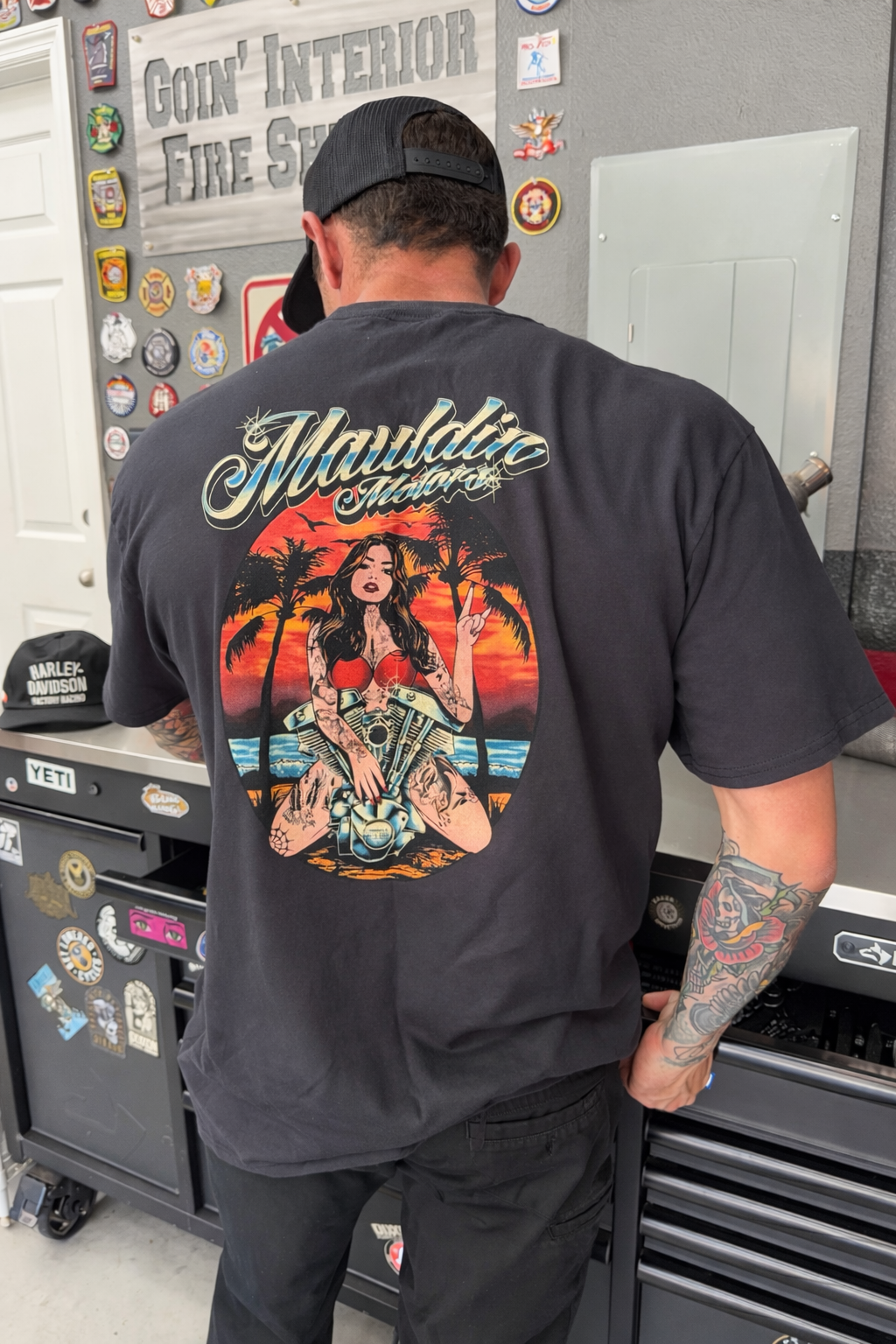 Shovel Head Pinup Shirt