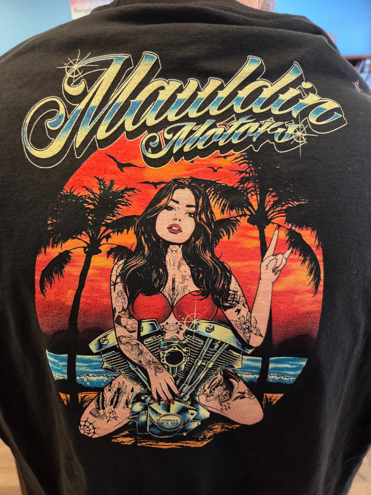 Shovel Head Pinup Shirt