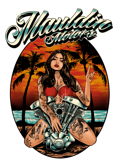 Shovel Head Pinup Shirt